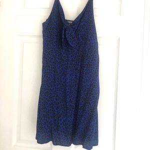 Brand New Cheetah Blue Dress *MOVING SALE*